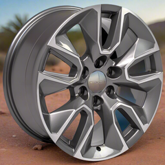 14-in Chevy Aveo rim ALY06602 2006-2008 Silver OEM Wheels 96653145