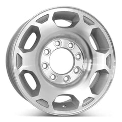 Angle view of the 17x7.5" GM Trucks wheel replacement 2007-2010 replica rim ALY05293U10N, 9597828