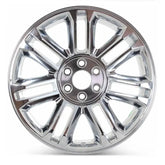 Front view of the 22x9" Cadillac Escalade wheel replacement 2007-2014 replica rim ALY05358U85N, 9597224