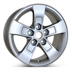 16-inch Chevy Malibu wheel replacement 2013-2016 Silver replica rim 5558 9598666