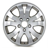 Front view of a 16 Honda CRV wheel replacement 2005-2006 replica rim ALY63888U20N part 42700SCAG72