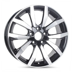 Side view of the 17x7" Honda Civic wheel replacement 2009-2011 replica rim ALY63996U45N, 42700SNXA72, 42700SNXA71