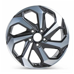 Front view of a 17x7.5" Honda Accord wheel replacement 2016-2017 replica rim 42700T2AL73