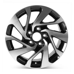 Front view of a 16x7" Honda Civic wheel replacement 2016-2019 replica rim ALY64095U45N part 42700TBAA71