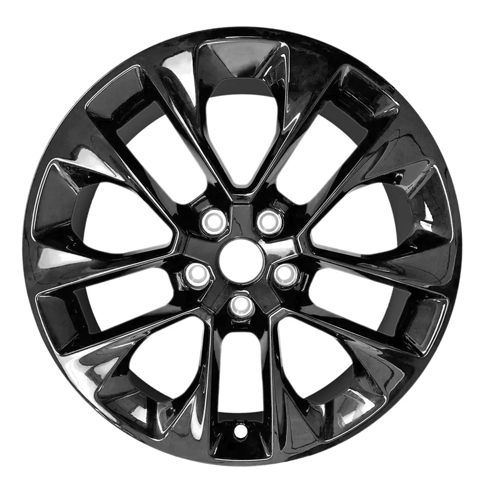 20x8 inch Jeep Wrangler rim ALY09262U46 Black OEM wheels for sale 6YZ48TRMAA