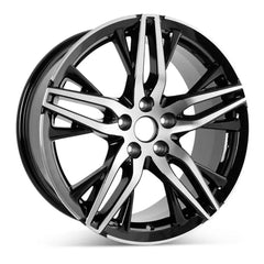 19-inch Honda Accord wheel replacement Machined Black replica rim 63702 42800TVAAG0