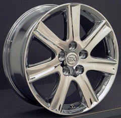 17" Chrome wheel replacement for Toyota Sienna 1998-2017. Replica Rim 8547750
