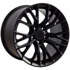 17" Matte Black wheel replacement for Chevy Camaro 1993-2002. Replica Rim 9490009