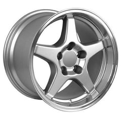 17" Silver Machined wheel replacement for Pontiac Firebird 1993-2002. Replica Rim 5910193