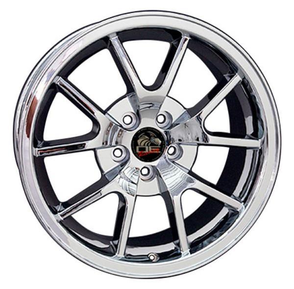 18" Chrome wheel replacement for Ford Mustang 1994-2004. Replica Rim 8181974