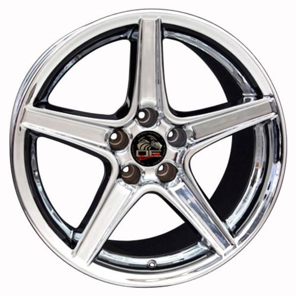 18" Chrome wheel replacement for Ford Mustang 1994-2004. Replica Rim 8181978