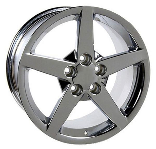 18" Chrome wheel replacement for Pontiac Firebird 1993-2002. Replica Rim 6710179