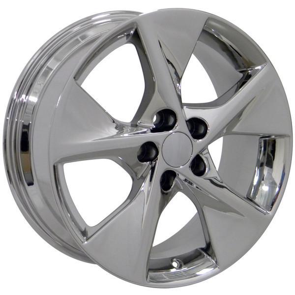 18" Chrome wheel replacement for Toyota Matrix 2009-2013. Replica Rim 9506462