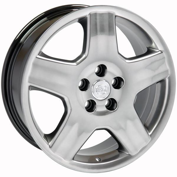18" Hyper Black wheel replacement for Toyota Sienna 1998-2017. Replica Rim 6710248