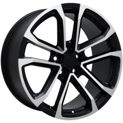 20" Black Machined wheel replacement for Chevy Camaro 2010-2017. Replica Rim 9491665