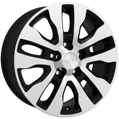 20" Black Machined wheel replacement for Toyota Land Cruiser 1998-2017. Replica Rim 9492068