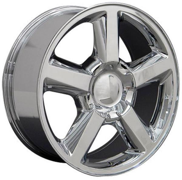 20" Chrome wheel replacement for Chevy C2500 1988-2000. Replica Rim 7387703