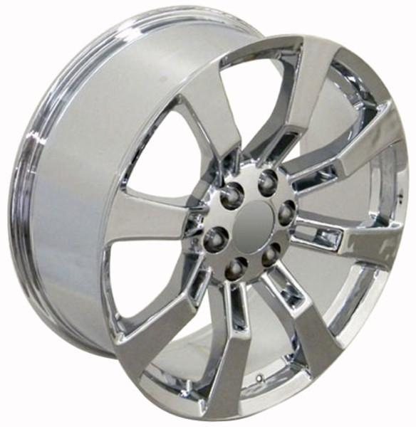 20" Chrome wheel replacement for Chevy C2500 1988-2000. Replica Rim 8579272
