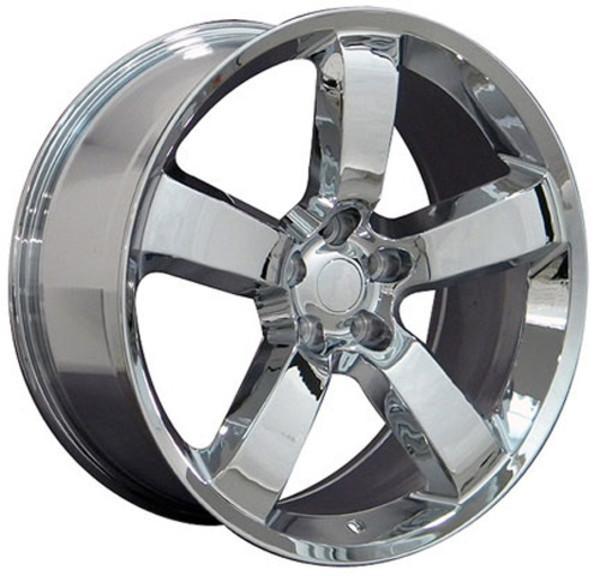 20" Chrome wheel replacement for Dodge Challenger 2009-2017. Replica Rim 9360774