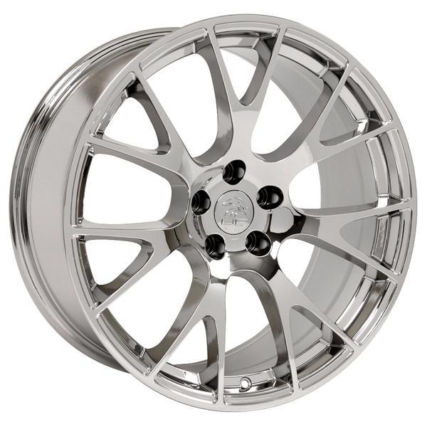 20" Chrome wheel replacement for Dodge Challenger 2009-2017. Replica Rim 9506483