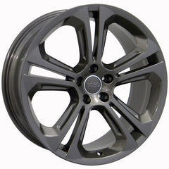 20" Gunmetal wheel replacement for Audi A3 2006-2017. Replica Rim 9472175