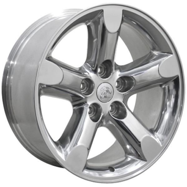 20" Polished wheel replacement for Dodge Durango 2004-2009. Replica Rim 9471194