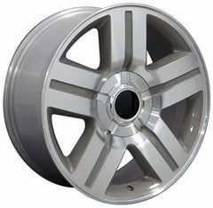 20" Silver wheel replacement for Chevy C2500 1988-2000. Replica Rim 6839968