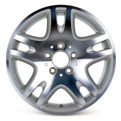 Front view of the 16x8" Mercedes E320 wheel replacement 2003-2007 replica rim ALY65295U20N