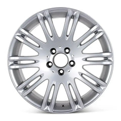 Front view of the 18x9" Mercedes E350 wheel replacement 2007-2009 replica rim ALY65433U20N
