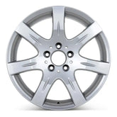 Front view of the 17x8.5" Mercedes E350 wheel replacement 2007-2008 replica rim ALY65511U20N
