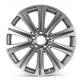 Front view of the 19x9" Mercedes E Class wheel replacement 2018-2021 replica rim ALY85611U10B