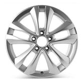 Front view of the 17x7" Mercedes C300 wheel replacement 2019-2021 replica rim ALY85700U20B