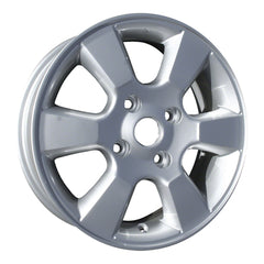 15x5.5 inch Nissan Versa rim ALY062508. Silver OEMwheels.forsale D0300EN11A