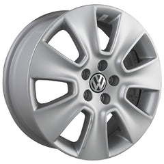 16x6.5 inch Volkswagen VW Beetle rim ALY069866. Silver OEMwheels.forsale 1C0601025AH8Z8