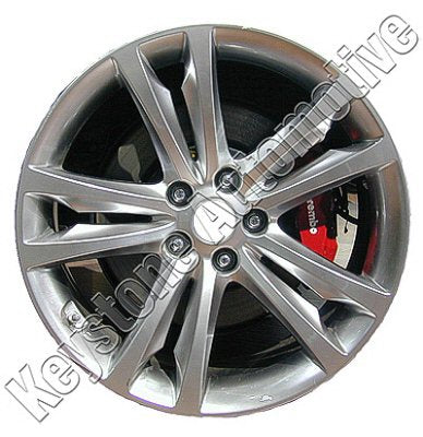 19x8 inch Hyundai Genesis rim ALY070790. Hypersilver OEMwheels.forsale 529102M120, 529102M100