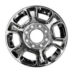 18x8 inch GMC Sierra 2500 3500 rim ALY097376. Chrome OEMwheels.forsale 22910741