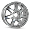 Angle view of the 17x7.5" Cadillac STS wheel replacement 2004-2011 replica rim ALY04578U80N, 09596894, 9594373, 9595147, 9595339