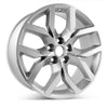 Angle view of the 19x8.5" Chevy Impala wheel replacement 2014-2020 replica rim ALY05614U10N, 20963712, 84507697
