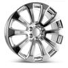 Angle view of the 22x9" Chevy Trucks wheel replacement 2020-2023 replica rim ALY05922U80N, 84227090