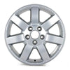 Front view of the 17x6.5" Honda CRV wheel replacement 2006-2009 replica rim ALY63928U20N part 42700SWAA81