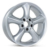 Angle view of the 17x7.5" Mercedes CLK320 wheel replacement 2003-2005 replica rim ALY65289U20N