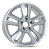 Front view of the 17x7.5" Mercedes CLK350 wheel replacement 2006-2009 replica rim ALY65388U20N