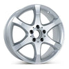 Angle view of the 17x7.5" Mercedes C230 wheel replacement 2007 replica rim ALY65436U20N