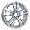 Angle view of the 17x7.5" Mercedes C300 wheel replacement 2008-2011 replica rim ALY65524U20N