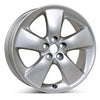 Angle view of the 17x7" Toyota Prius wheel replacement 2010-2015 replica rim ALY69568U20N, 4261147170, 4261147200