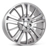 Angle view of the 20x9.5" Land Rover Range Rover Sport wheel replacement 2009-2013 replica rim ALY72208U20N, LR027544, LR008548