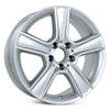 Angle view of the 17x7.5" Mercedes C300 wheel replacement 2010-2011 replica rim ALY85099U20N