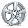 Angle view of the 17x8.5" Mercedes C300 wheel replacement 2010-2011 replica rim ALY85100U20N