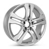 Angle view of the 18x7" Mercedes GLA250 wheel replacement 2018-2020 replica rim ALY85382U20N