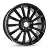 Angle view of the 18x7.5" Mercedes A Class wheel replacement 2019-2022 replica rim ALY85727U45T